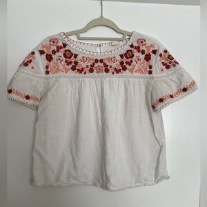 Embroidered women’s blouse- size Small